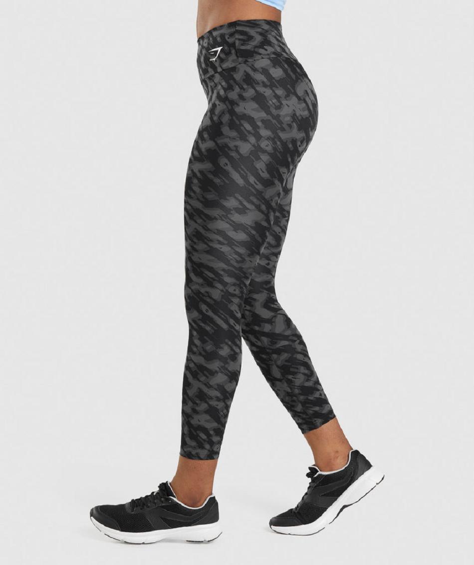 Leggins Gymshark Entrenamiento Mujer Negras | CO 2850NWY